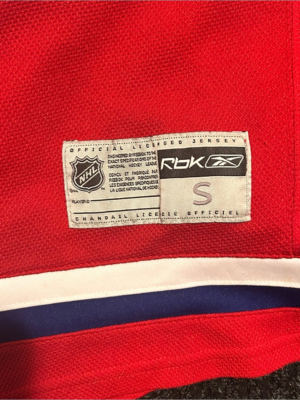 Reebok Red Montreal Canadiens #14 Hockey Jersey with Blue & White Accents - Picture 8 of 8